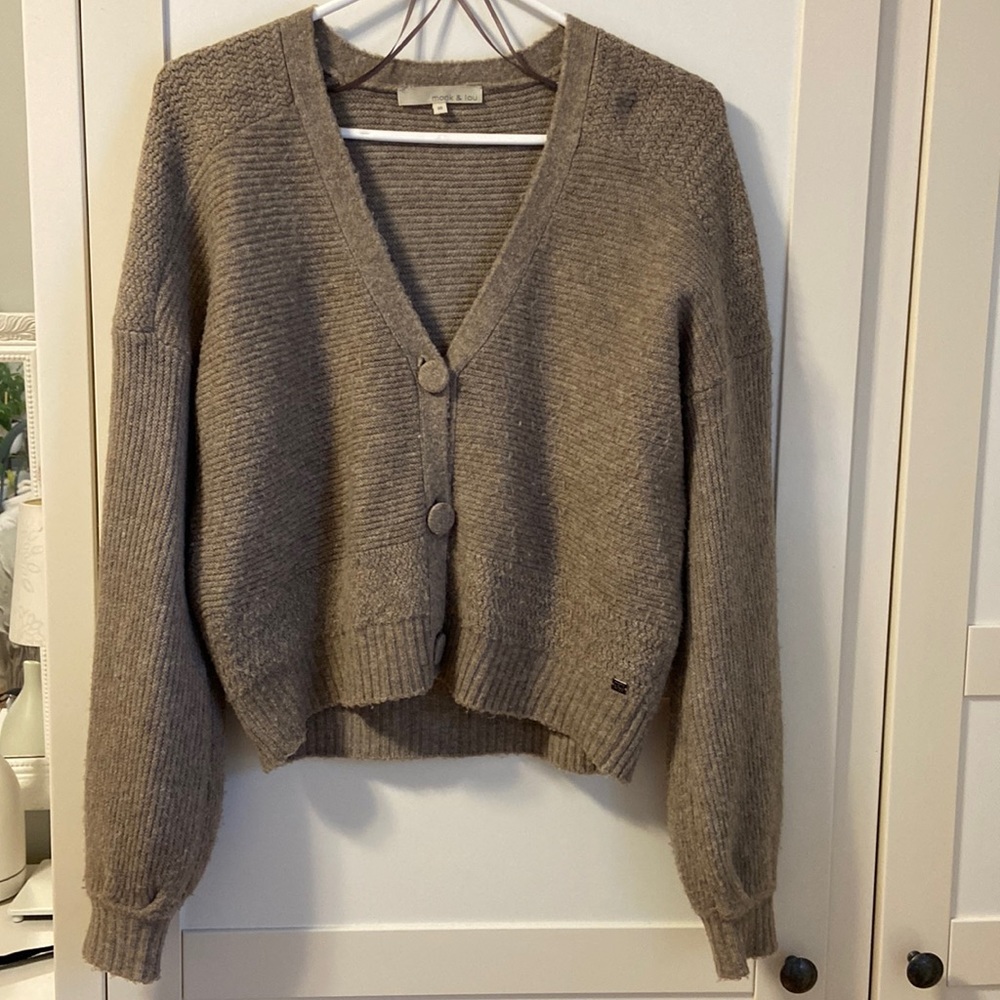 Light brown cardigan